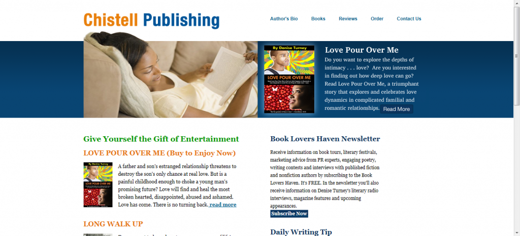Chistell_Publishing_main_page